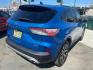 2020 Blue /BLACK Ford Escape Hybrid SE Sport AWD (1FMCU9BZ2LU) with an 2.5L L4 DOHC 16V HYBRID engine, 6A transmission, located at 744 E Miner Ave, Stockton, CA, 95202, (209) 944-5770, 37.956863, -121.282082 - PLUS TAXES AND FEES - Photo#7