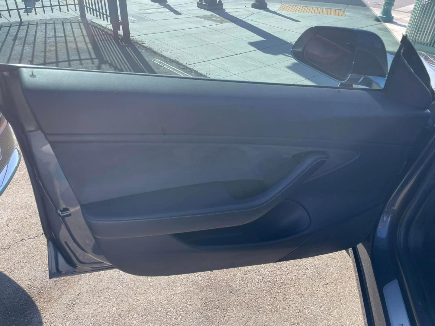 2018 GRAY /Black Tesla Model 3 Long Range Sedan 4D (5YJ3E1EA2JF) with an ELECTRIC engine, 1A transmission, located at 744 E Miner Ave, Stockton, CA, 95202, (209) 944-5770, 37.956863, -121.282082 - Photo#12