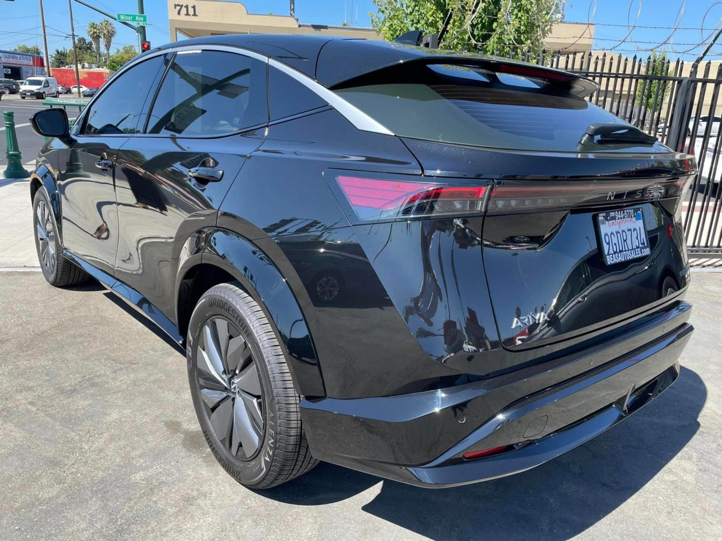 2023 BLACK /BLACK Nissan Ariya Engage (JN1AF0BA6PM) with an ELECTRIC engine, 1A transmission, located at 744 E Miner Ave, Stockton, CA, 95202, (209) 944-5770, 37.956863, -121.282082 - PLUS TAXES AND FEES - Photo#11