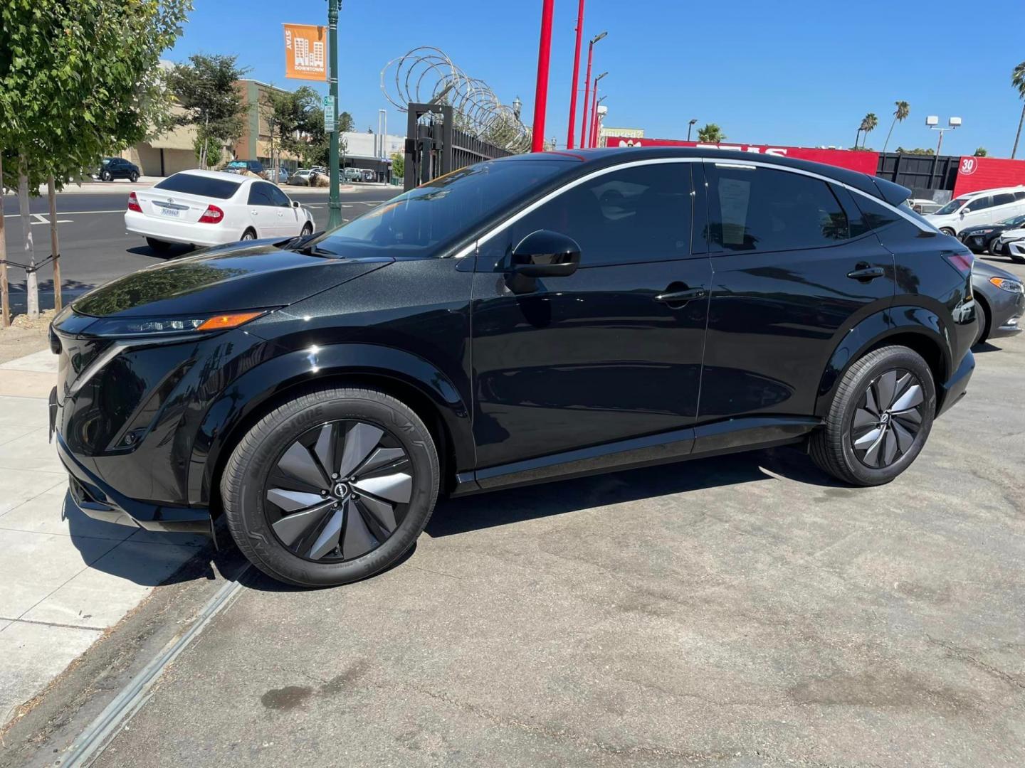 2023 BLACK /BLACK Nissan Ariya Engage (JN1AF0BA6PM) with an ELECTRIC engine, 1A transmission, located at 744 E Miner Ave, Stockton, CA, 95202, (209) 944-5770, 37.956863, -121.282082 - PLUS TAXES AND FEES - Photo#5