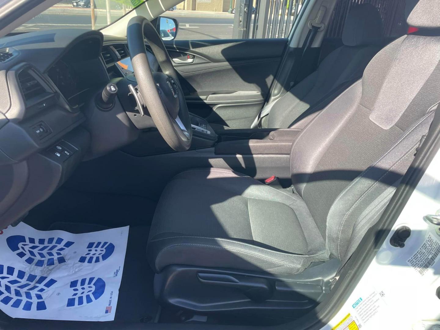 2020 WHITE /BLACK Honda Insight EX (19XZE4F54LE) with an 1.5L L4 DOHC 16V engine, CVT transmission, located at 744 E Miner Ave, Stockton, CA, 95202, (209) 944-5770, 37.956863, -121.282082 - PLUS TAXES AND FEES - Photo#6