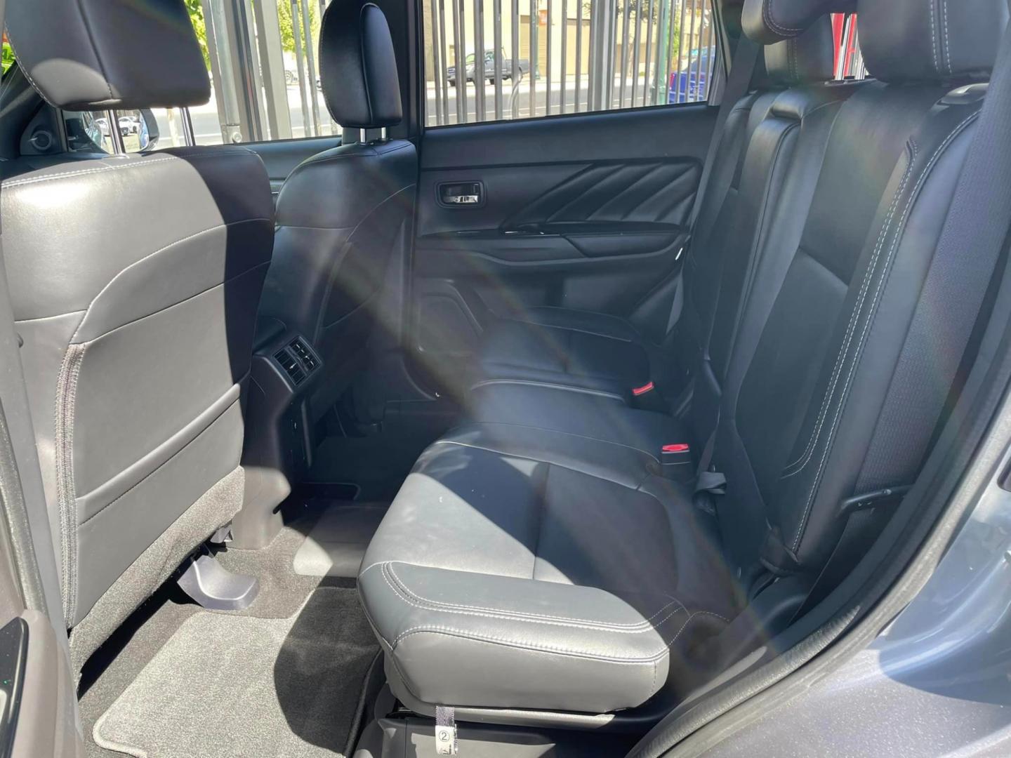 2019 GRAY /BLACK Mitsubishi Outlander PHEV SEL (JA4J24A5XKZ) with an 2.0L L4 DOHC 16V HYBRID engine, 1A transmission, located at 744 E Miner Ave, Stockton, CA, 95202, (209) 944-5770, 37.956863, -121.282082 - PLUS TAXES AND FEES - Photo#8