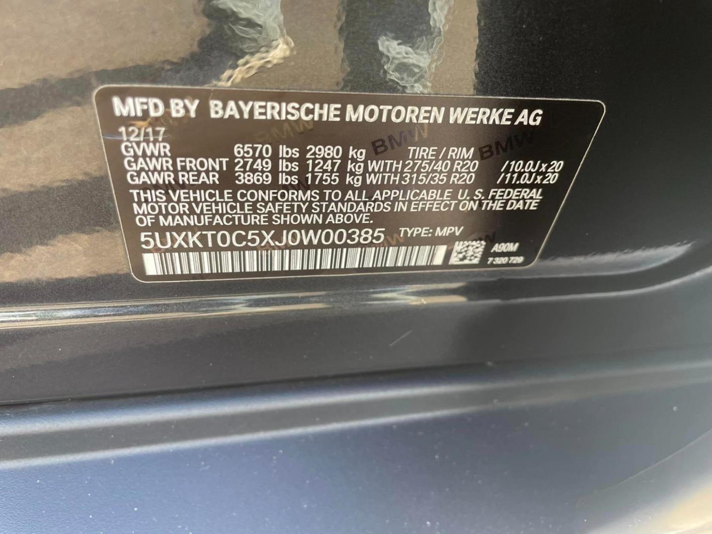 2018 DARK GRAY /White Gold BMW X5 eDrive (5UXKT0C5XJ0) with an 2.0L L4 DOHC 16V HYBRID engine, 8A transmission, located at 744 E Miner Ave, Stockton, CA, 95202, (209) 944-5770, 37.956863, -121.282082 - PLUS TAXES AND FEES - Photo#16