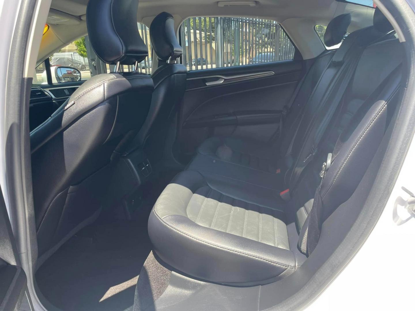 2018 WHITE /BLACK Ford Fusion Energi (3FA6P0PU4JR) , located at 744 E Miner Ave, Stockton, CA, 95202, (209) 944-5770, 37.956863, -121.282082 - PLUS TAXES AND FEES - Photo#10