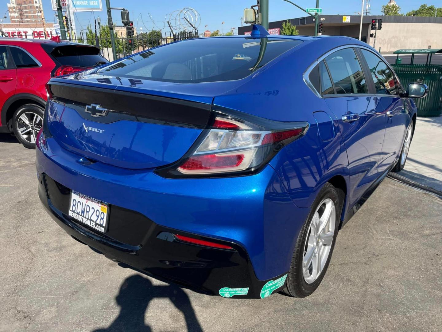 2018 BLUE /BLACK Chevrolet Volt (1G1RC6S57JU) , located at 744 E Miner Ave, Stockton, CA, 95202, (209) 944-5770, 37.956863, -121.282082 - Photo#11