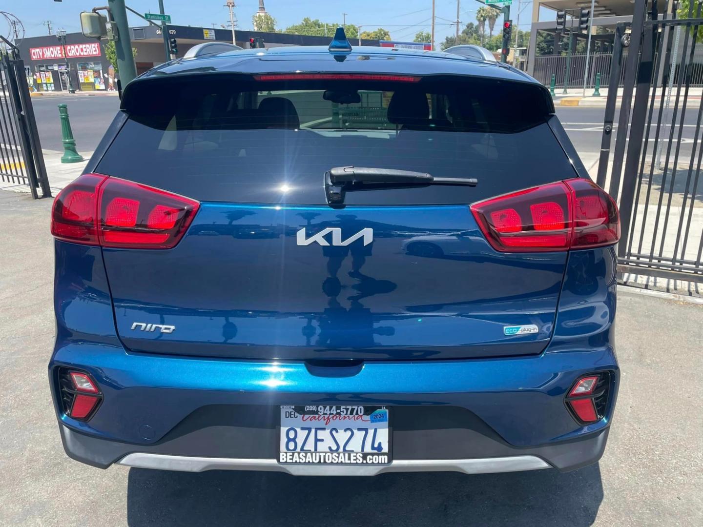 2022 BLUE /GRAY Kia Niro Plug In Hybrid LXS (KNDCM3LD7N5) , 6A transmission, located at 744 E Miner Ave, Stockton, CA, 95202, (209) 944-5770, 37.956863, -121.282082 - PLUS TAXES AND FEES - Photo#10