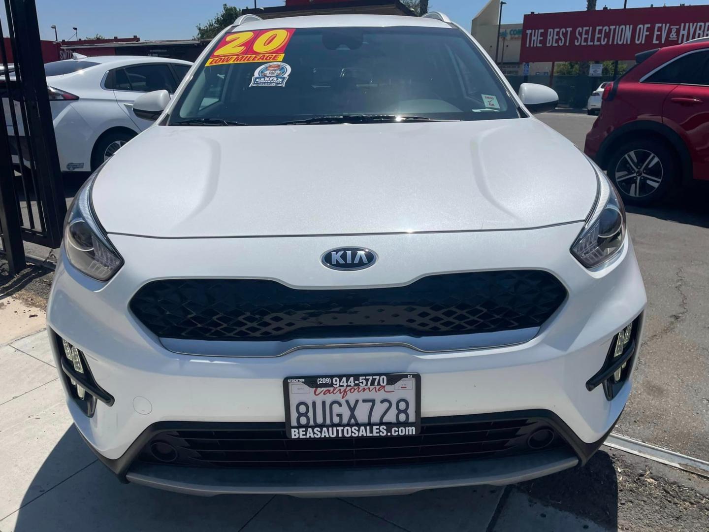 2020 WHITE /GRAY Kia Niro Plug In Hybrid (KNDCM3LD9L5) , located at 744 E Miner Ave, Stockton, CA, 95202, (209) 944-5770, 37.956863, -121.282082 - PLUS TAXES AND FEES - Photo#2