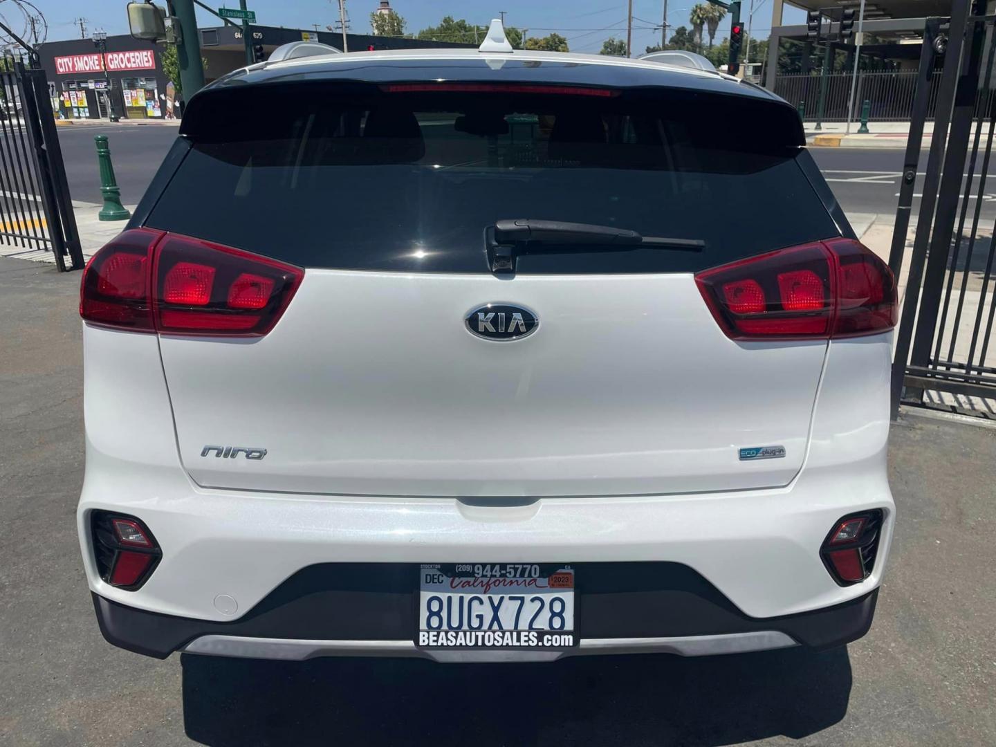 2020 WHITE /GRAY Kia Niro Plug In Hybrid (KNDCM3LD9L5) , located at 744 E Miner Ave, Stockton, CA, 95202, (209) 944-5770, 37.956863, -121.282082 - PLUS TAXES AND FEES - Photo#13