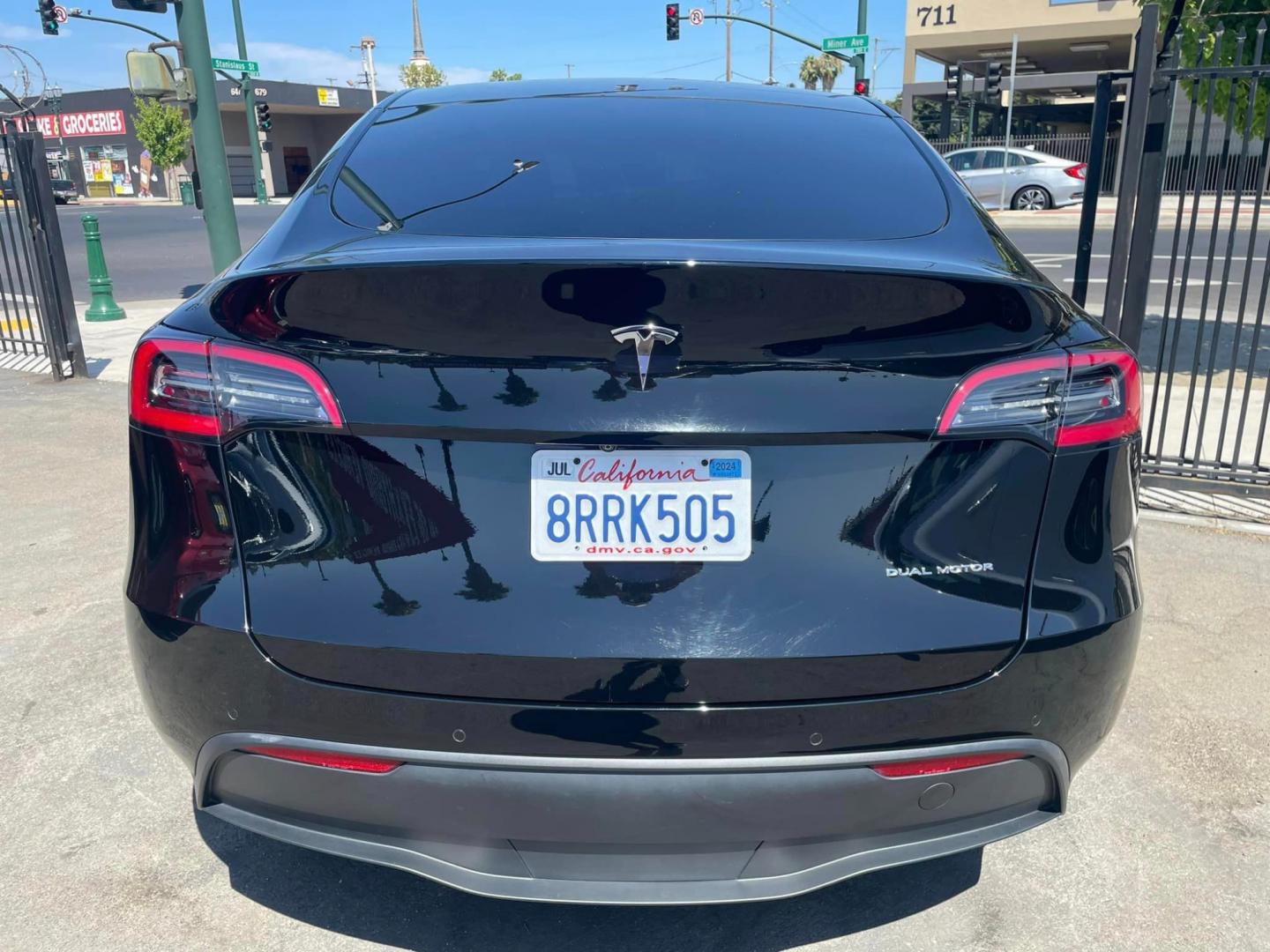 2020 BLACK /BLACK Tesla Model Y (5YJYGDEE1LF) , located at 744 E Miner Ave, Stockton, CA, 95202, (209) 944-5770, 37.956863, -121.282082 - PLUS TAXES AND FEES - Photo#7