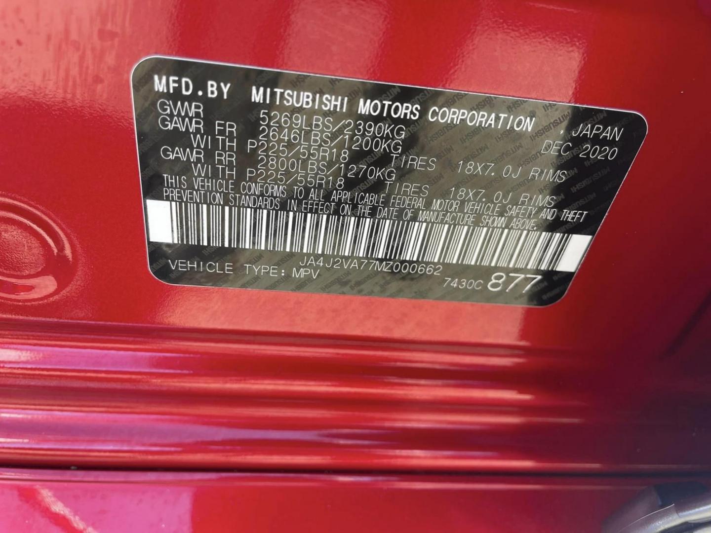 2021 Mitsubishi Outlander PHEV SEL (JA4J2VA77MZ) with an 2.0L L4 DOHC 16V HYBRID engine, 1A transmission, located at 744 E Miner Ave, Stockton, CA, 95202, (209) 944-5770, 37.956863, -121.282082 - Photo#12