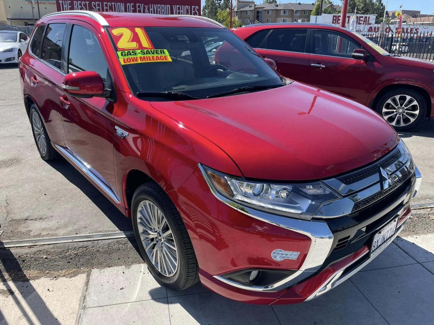 2021 Mitsubishi Outlander PHEV SEL (JA4J2VA77MZ) with an 2.0L L4 DOHC 16V HYBRID engine, 1A transmission, located at 744 E Miner Ave, Stockton, CA, 95202, (209) 944-5770, 37.956863, -121.282082 - Photo#1