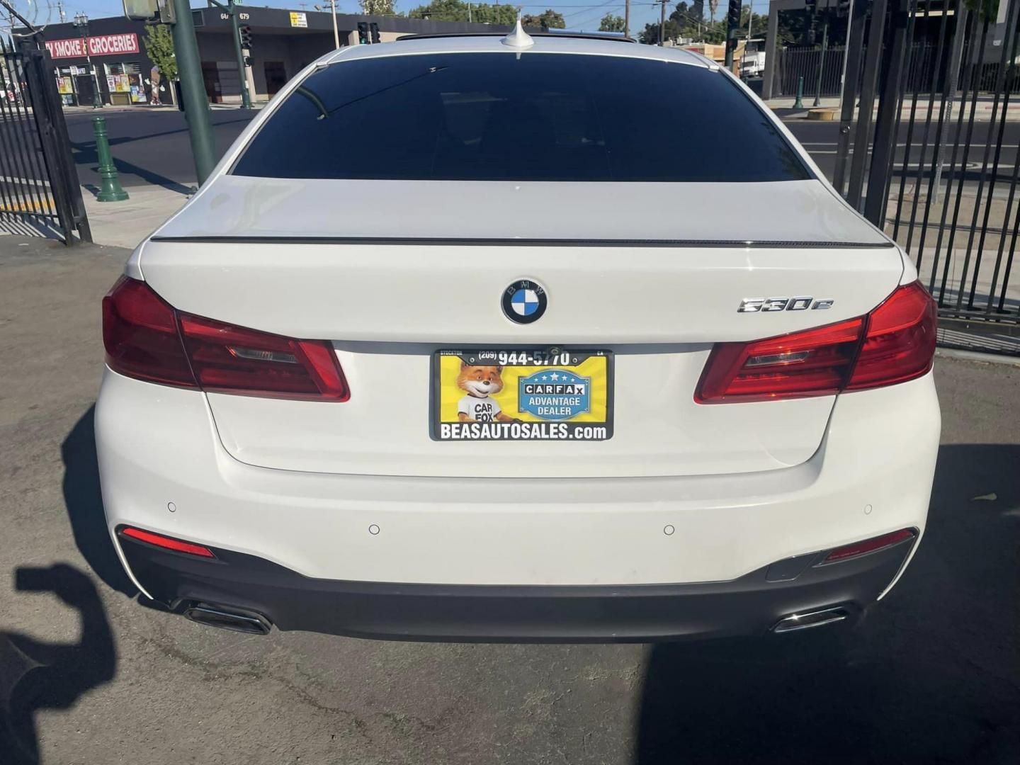 2018 BMW 5-Series 530e iPerformance (WBAJA9C54JB) with an 2.0L L4 DOHC 16V TURBO HYBRID engine, 8A transmission, located at 744 E Miner Ave, Stockton, CA, 95202, (209) 944-5770, 37.956863, -121.282082 - PLUS TAXES AND FEES - Photo#14