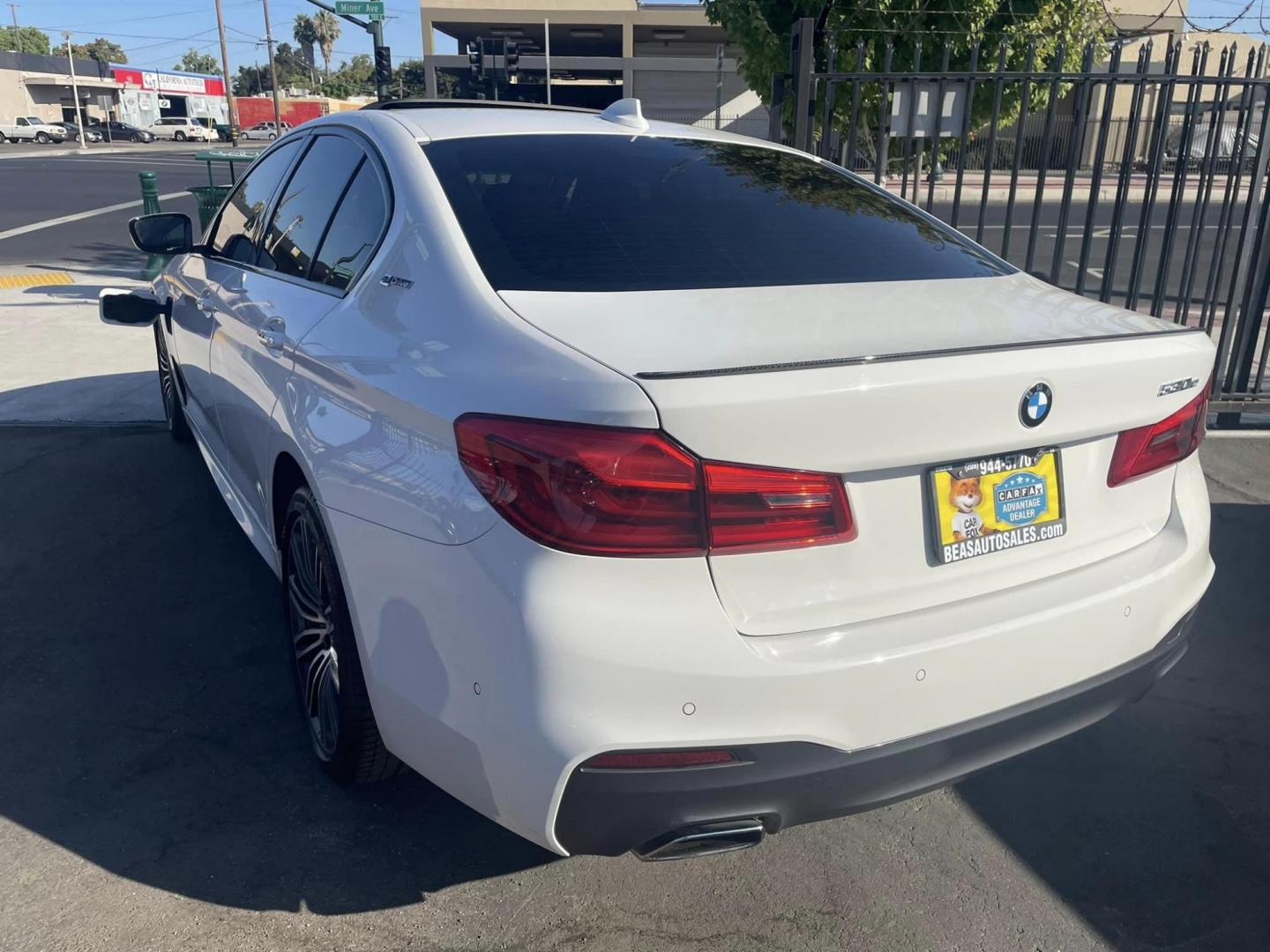 2018 BMW 5-Series 530e iPerformance (WBAJA9C54JB) with an 2.0L L4 DOHC 16V TURBO HYBRID engine, 8A transmission, located at 744 E Miner Ave, Stockton, CA, 95202, (209) 944-5770, 37.956863, -121.282082 - PLUS TAXES AND FEES - Photo#13