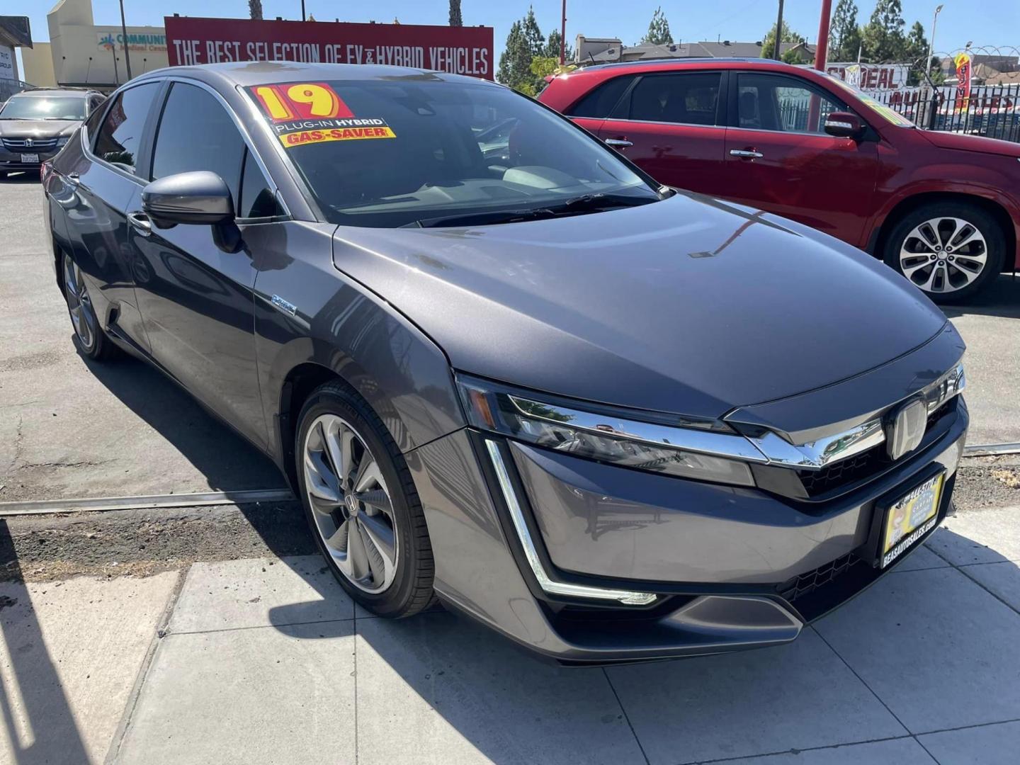 2019 Honda Clarity Plug-In Hybrid (JHMZC5F1XKC) with an 1.5L L4 DOHC 16V HYBRID engine, CVT transmission, located at 744 E Miner Ave, Stockton, CA, 95202, (209) 944-5770, 37.956863, -121.282082 - PLUS TAXES AND FEES - Photo#0