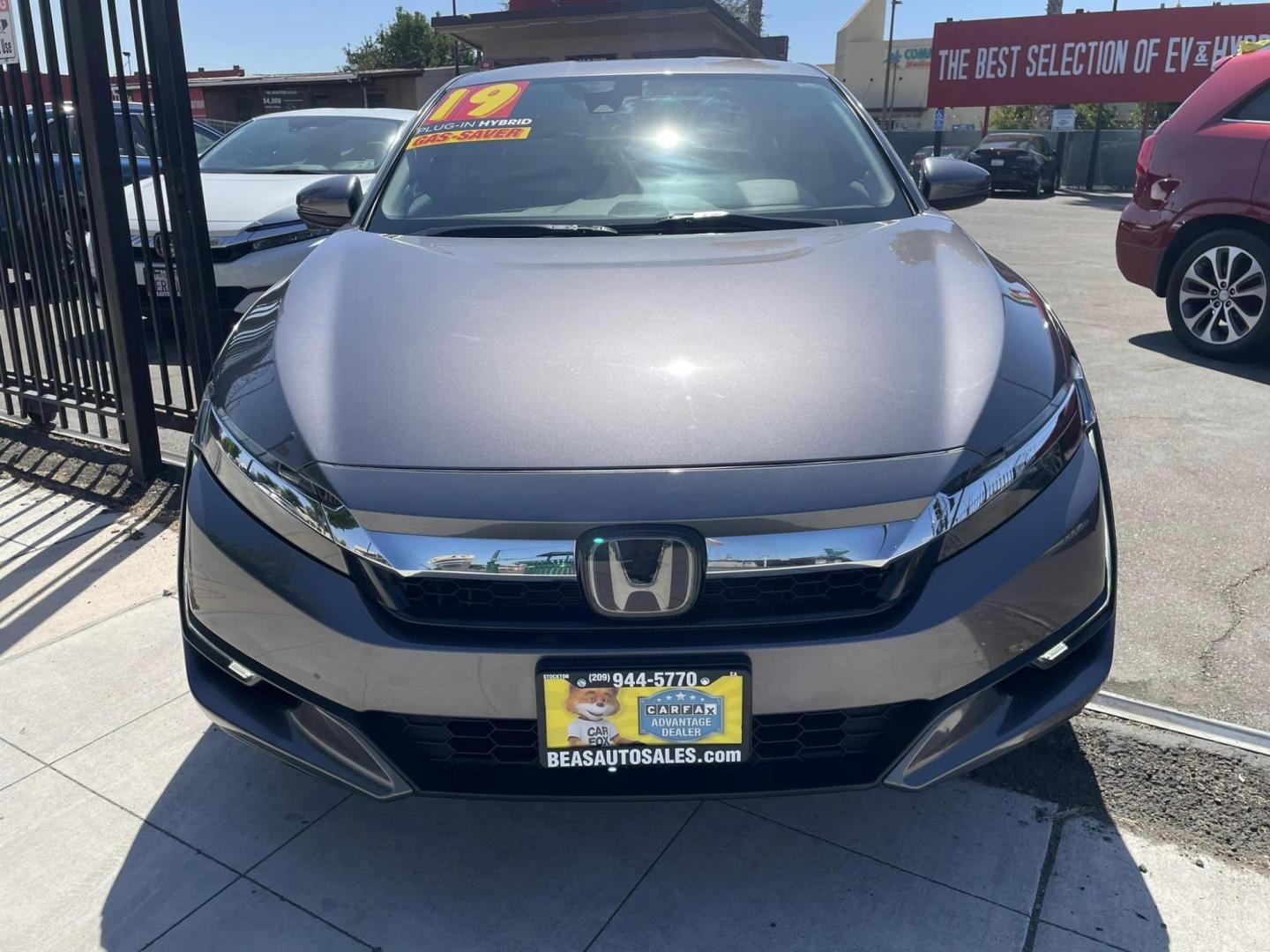 2019 Honda Clarity Plug-In Hybrid (JHMZC5F1XKC) with an 1.5L L4 DOHC 16V HYBRID engine, CVT transmission, located at 744 E Miner Ave, Stockton, CA, 95202, (209) 944-5770, 37.956863, -121.282082 - PLUS TAXES AND FEES - Photo#2