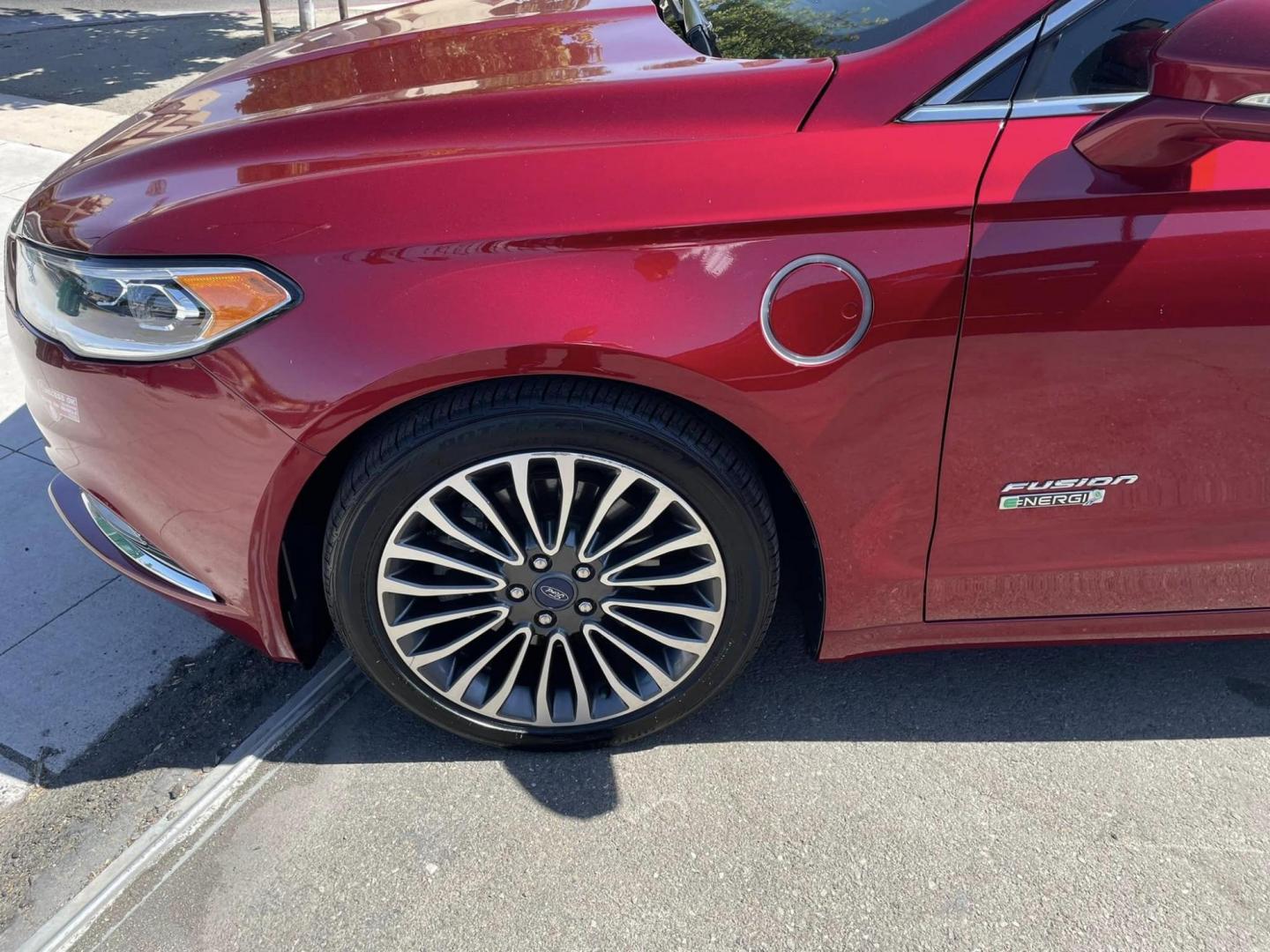 2018 Ford Fusion Energi Titanium (3FA6P0SU1JR) with an 2.0L L4 DOHC 16V HYBRID engine, CVT transmission, located at 744 E Miner Ave, Stockton, CA, 95202, (209) 944-5770, 37.956863, -121.282082 - PLUS TAXES AND FEES - Photo#4