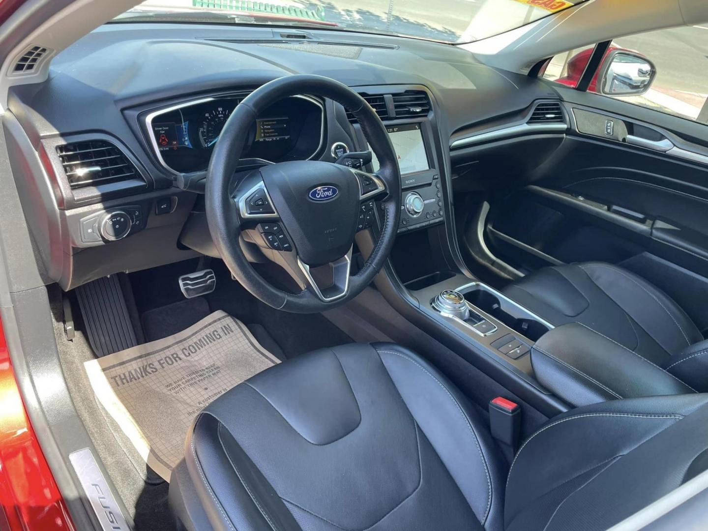 2018 Ford Fusion Energi Titanium (3FA6P0SU1JR) with an 2.0L L4 DOHC 16V HYBRID engine, CVT transmission, located at 744 E Miner Ave, Stockton, CA, 95202, (209) 944-5770, 37.956863, -121.282082 - PLUS TAXES AND FEES - Photo#7