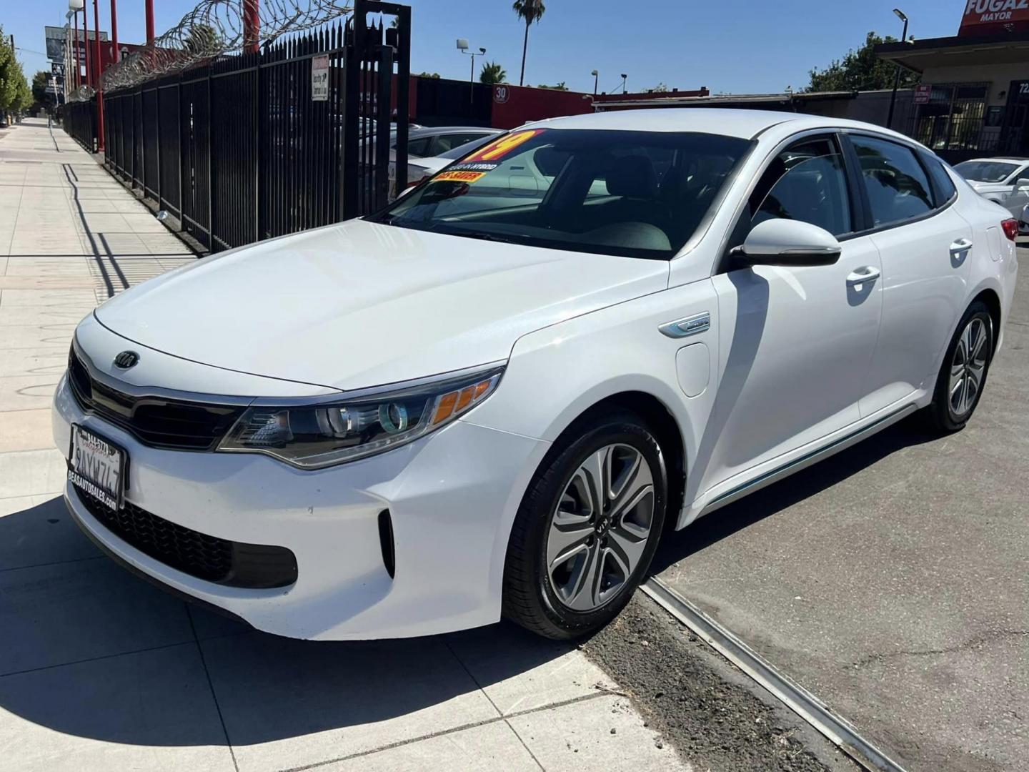 2019 Kia Optima Hybrid Plug-in EX (KNAGV4LD6K5) with an 2.0L L4 DOHC 16V HYBRID engine, 6A transmission, located at 744 E Miner Ave, Stockton, CA, 95202, (209) 944-5770, 37.956863, -121.282082 - PLUS TAXES AND FEES - Photo#2