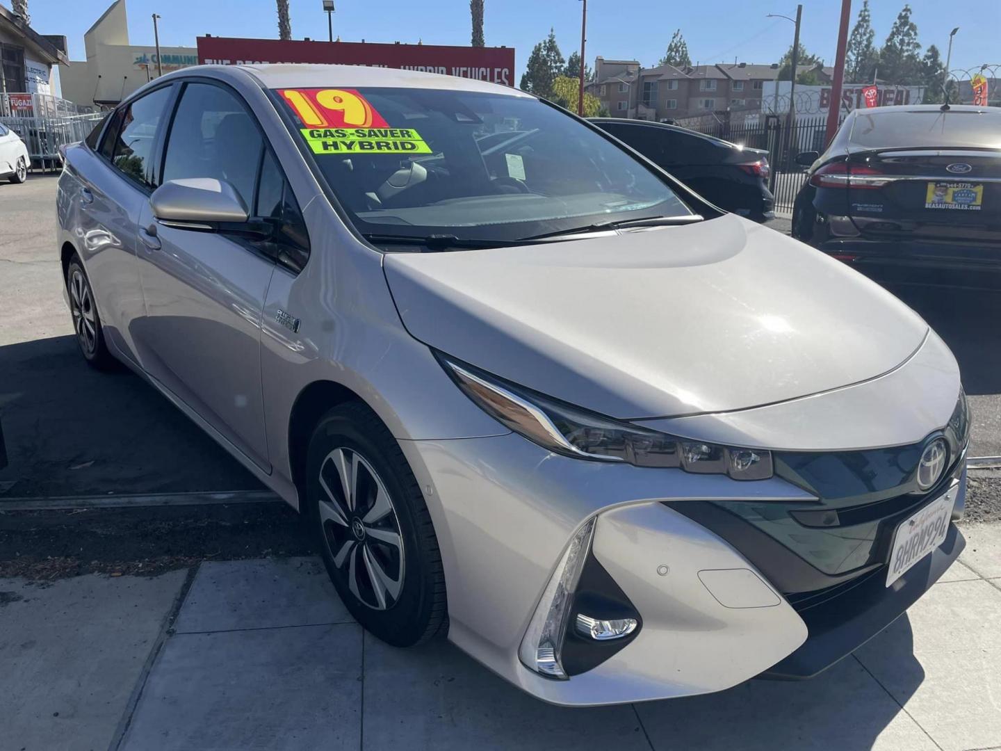 2019 Toyota Prius Prime Premium (JTDKARFP6K3) with an 1.8L L4 DOHC 16V HYBRID engine, CVT transmission, located at 744 E Miner Ave, Stockton, CA, 95202, (209) 944-5770, 37.956863, -121.282082 - Photo#0