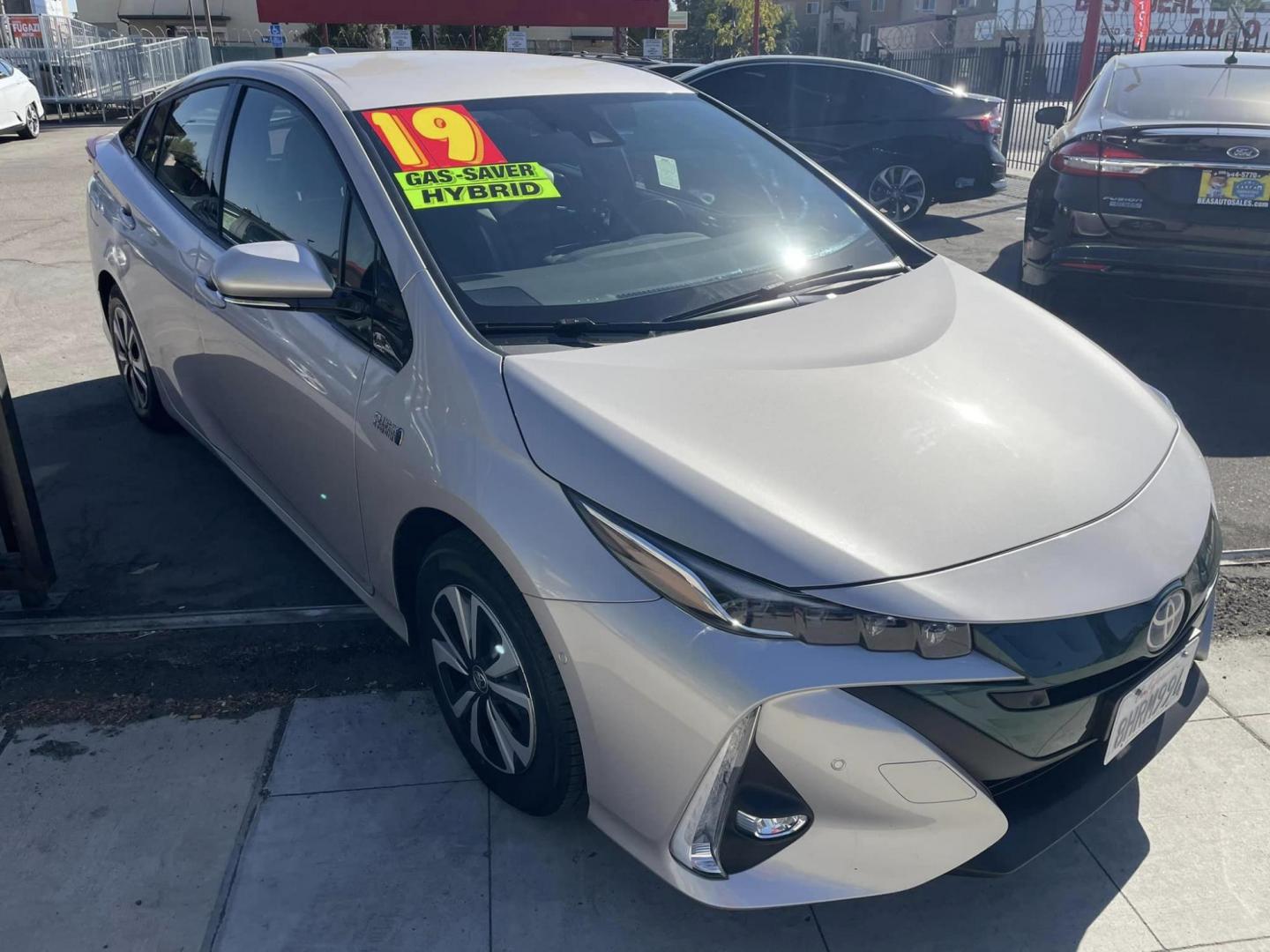 2019 Toyota Prius Prime Premium (JTDKARFP6K3) with an 1.8L L4 DOHC 16V HYBRID engine, CVT transmission, located at 744 E Miner Ave, Stockton, CA, 95202, (209) 944-5770, 37.956863, -121.282082 - Photo#1