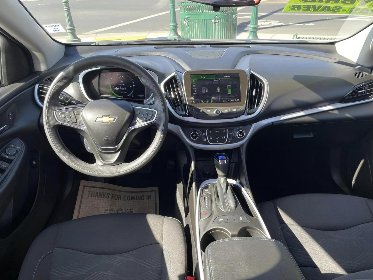 2019 WHITE Chevrolet Volt LT (1G1RC6S58KU) with an 1.5L L4 DOHC 16V engine, CVT transmission, located at 744 E Miner Ave, Stockton, CA, 95202, (209) 944-5770, 37.956863, -121.282082 - PLUS TAXES AND FEES - Photo#8