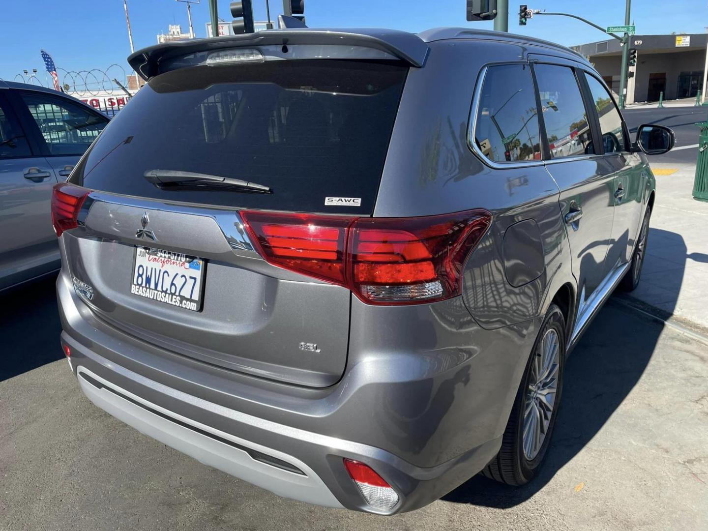 2021 DARK GRAY Mitsubishi Outlander PHEV SEL (JA4J2VA73MZ) with an 2.0L L4 DOHC 16V HYBRID engine, 1A transmission, located at 744 E Miner Ave, Stockton, CA, 95202, (209) 944-5770, 37.956863, -121.282082 - PLUS TAXES AND FEES - Photo#10