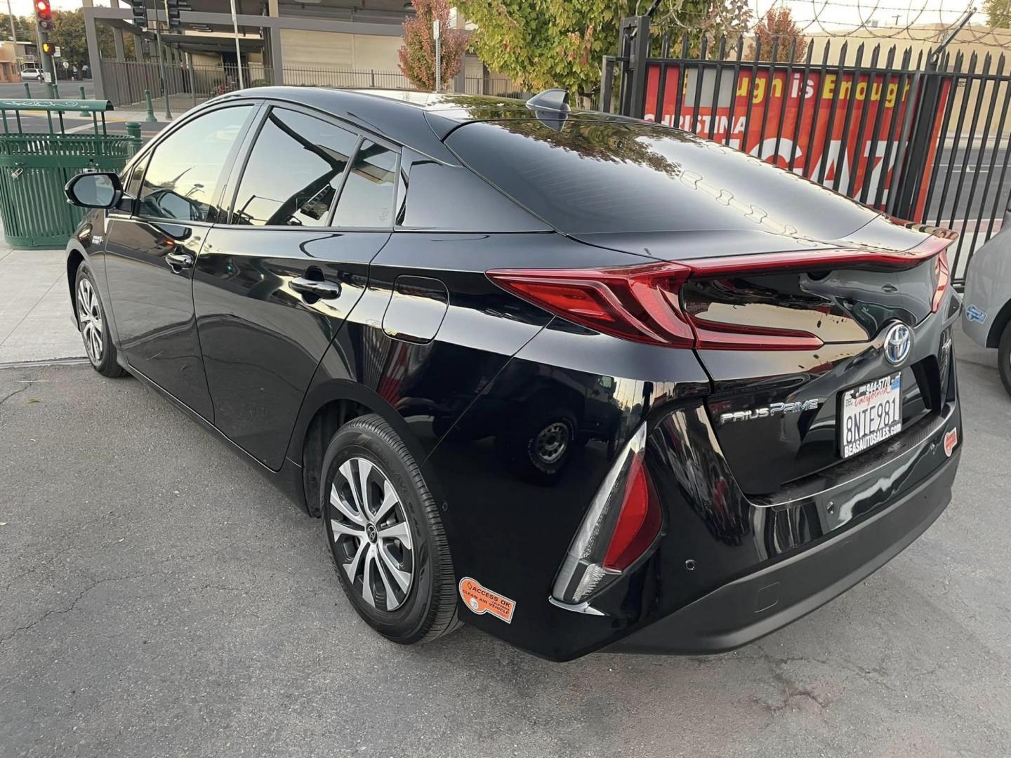 2020 RED /BLACK Toyota Prius Prime XLE (JTDKARFP9L3) with an 1.8L L4 DOHC 16V HYBRID engine, CVT transmission, located at 744 E Miner Ave, Stockton, CA, 95202, (209) 944-5770, 37.956863, -121.282082 - PLUS TAXES AND FEES - Photo#13