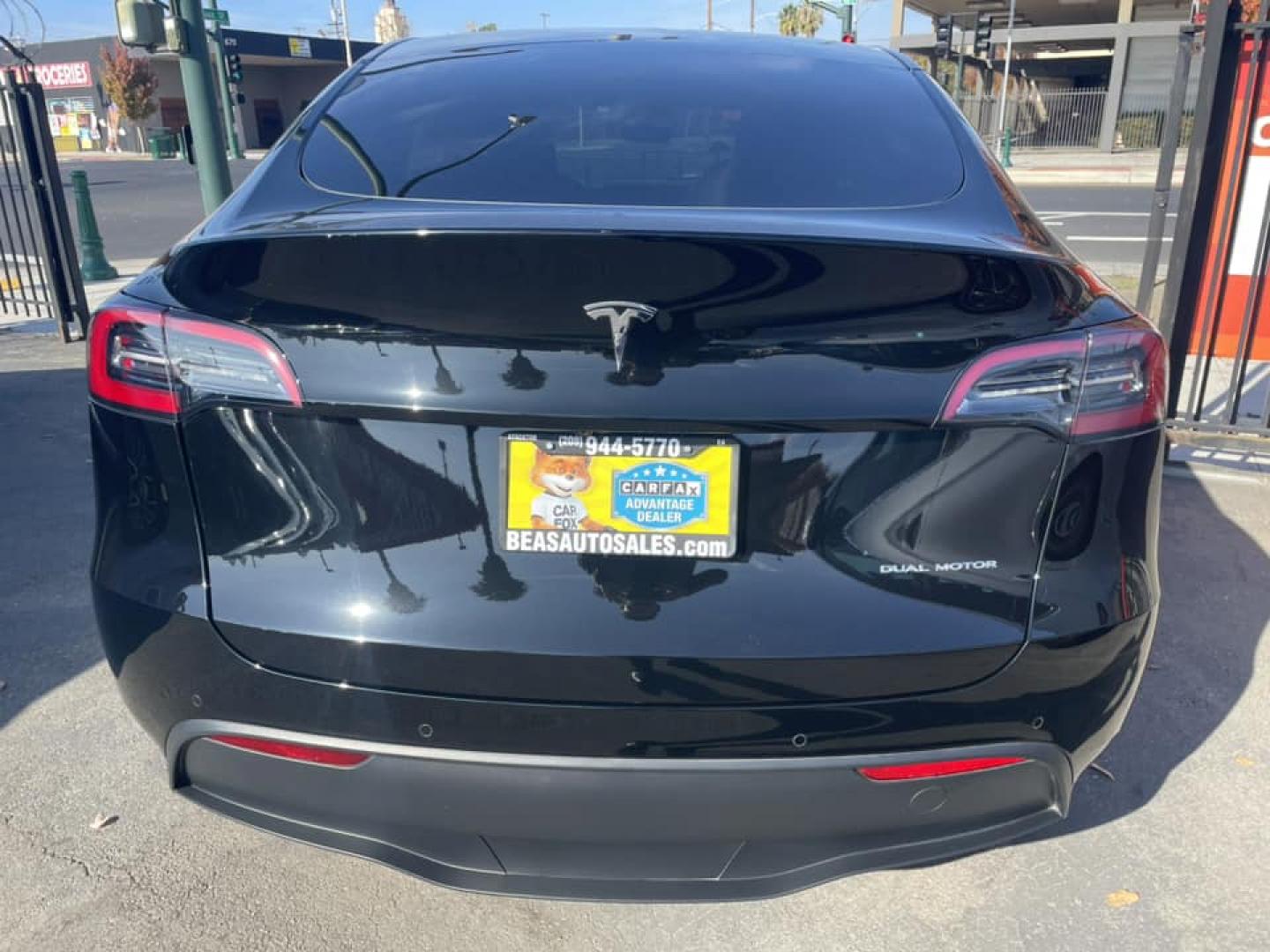 2021 BLACK /BLACK Tesla Model Y Long Range AWD (5YJYGAEE4MF) with an ELECTRIC engine, 1A transmission, located at 744 E Miner Ave, Stockton, CA, 95202, (209) 944-5770, 37.956863, -121.282082 - PLUS TAXES AND FEES - Photo#15