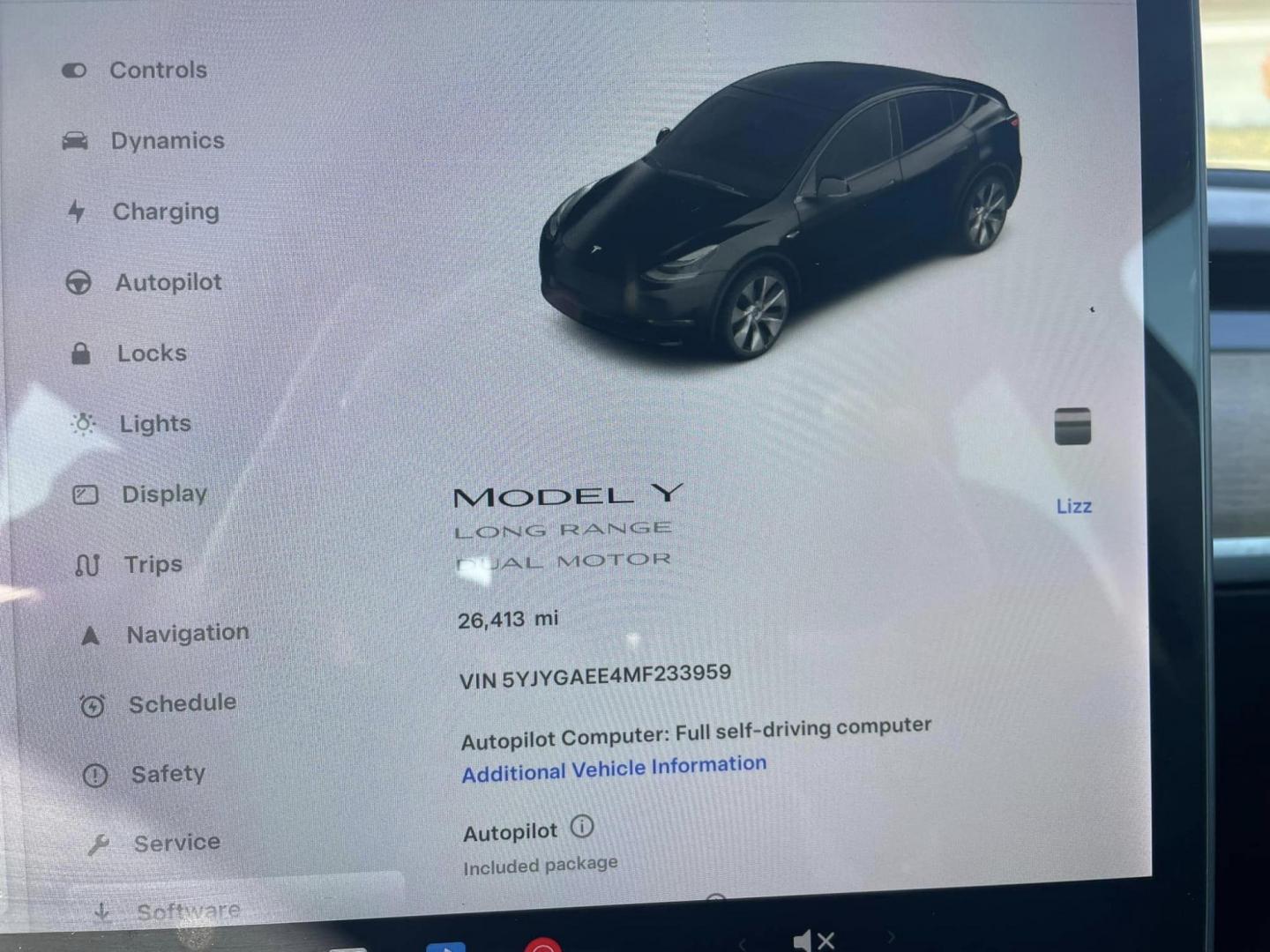 2021 BLACK /BLACK Tesla Model Y Long Range AWD (5YJYGAEE4MF) with an ELECTRIC engine, 1A transmission, located at 744 E Miner Ave, Stockton, CA, 95202, (209) 944-5770, 37.956863, -121.282082 - PLUS TAXES AND FEES - Photo#13