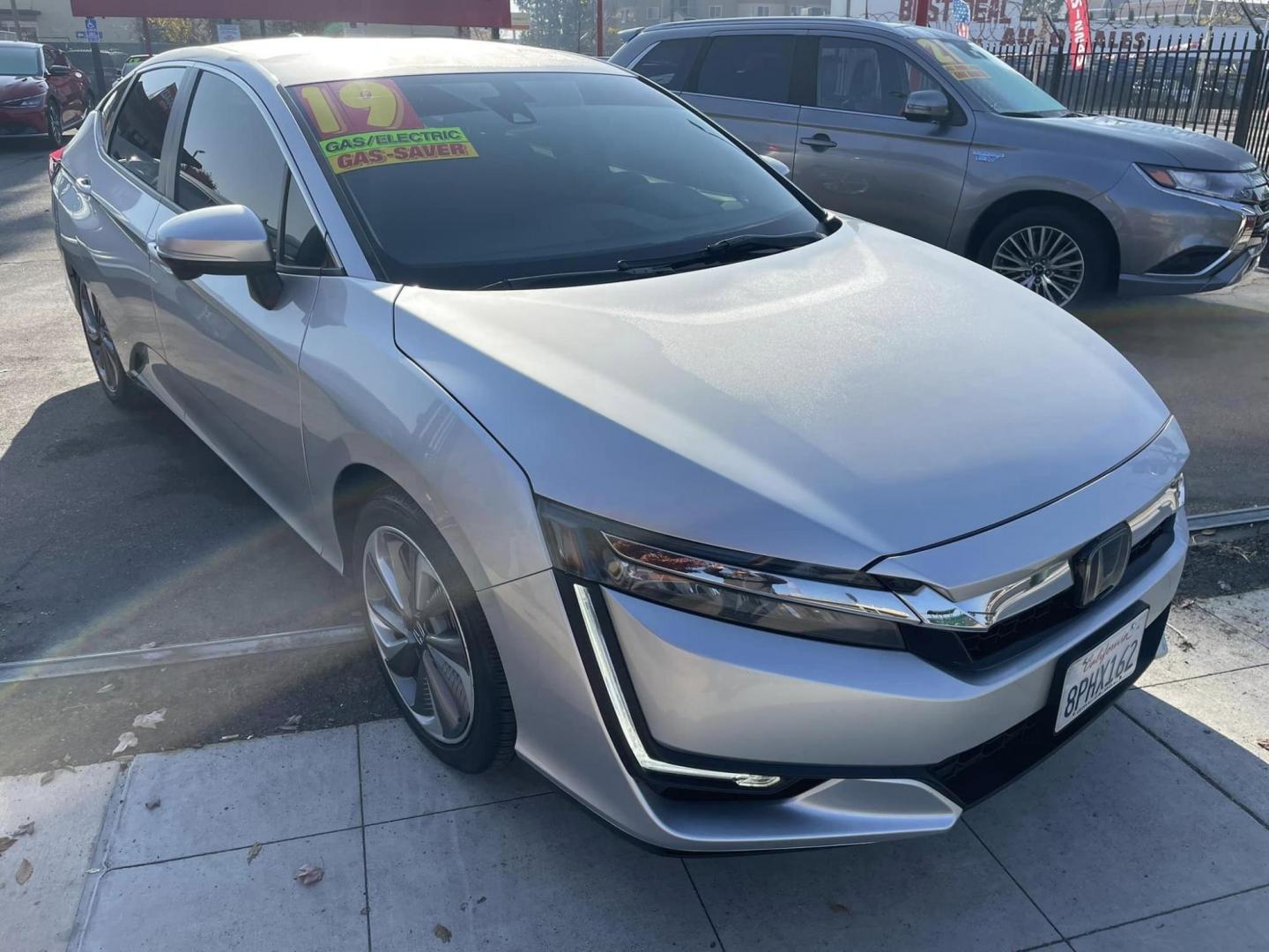 2019 SILVER Honda Clarity Touring Plug-In Hybrid (JHMZC5F33KC) with an 1.5L L4 DOHC 16V HYBRID engine, CVT transmission, located at 744 E Miner Ave, Stockton, CA, 95202, (209) 944-5770, 37.956863, -121.282082 - PLUS TAXES AND FEES - Photo#1