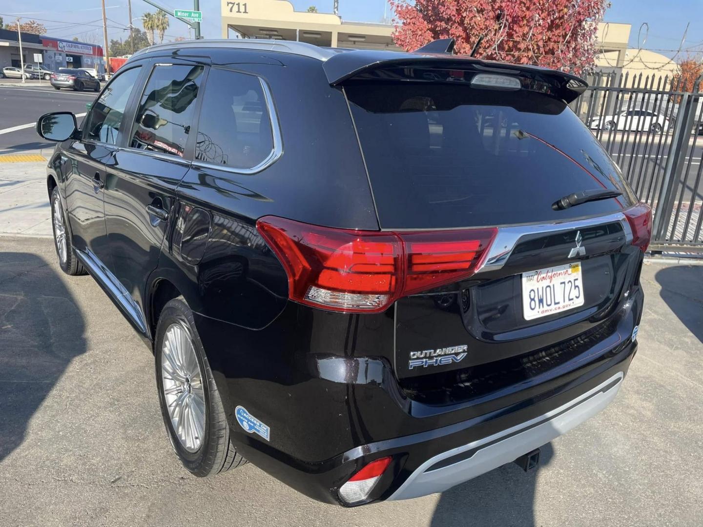 2021 BLACK Mitsubishi Outlander PHEV SEL (JA4J2VA72MZ) with an 2.0L L4 DOHC 16V HYBRID engine, 1A transmission, located at 744 E Miner Ave, Stockton, CA, 95202, (209) 944-5770, 37.956863, -121.282082 - PLUS TAXES AND FEES - Photo#12