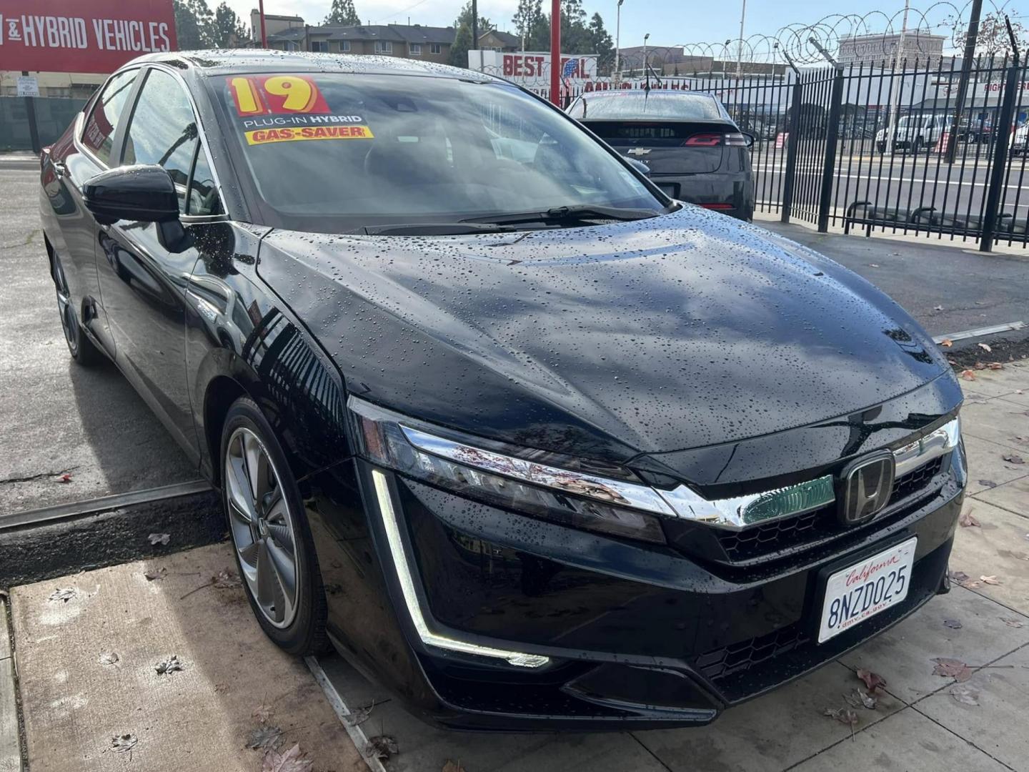 2019 BLACK Honda Clarity Plug-In Hybrid (JHMZC5F19KC) with an 1.5L L4 DOHC 16V HYBRID engine, CVT transmission, located at 744 E Miner Ave, Stockton, CA, 95202, (209) 944-5770, 37.956863, -121.282082 - PLUS TAXES AND FEES - Photo#1