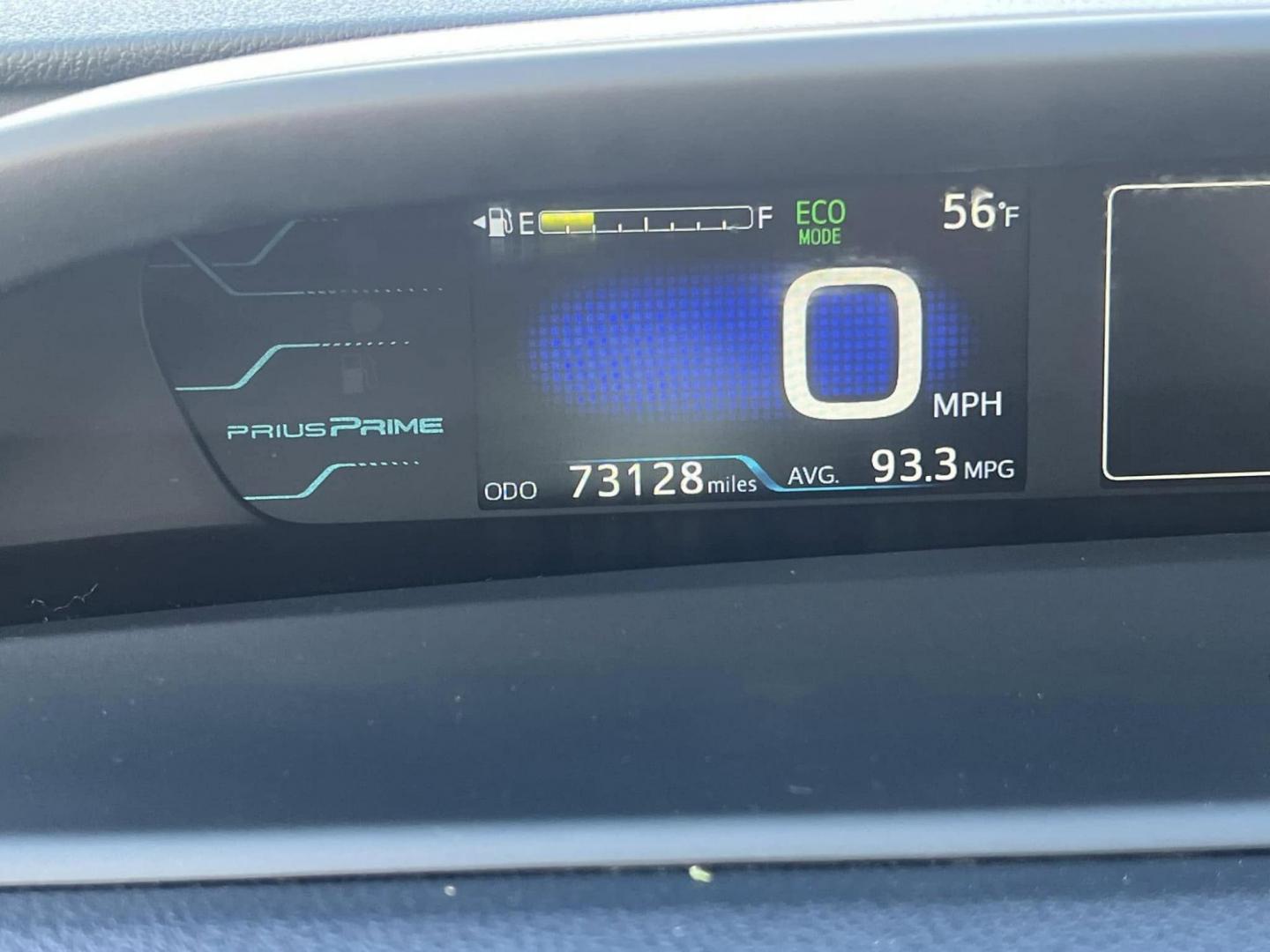 2019 DARK GRAY Toyota Prius Prime Premium (JTDKARFP8K3) with an 1.8L L4 DOHC 16V HYBRID engine, CVT transmission, located at 744 E Miner Ave, Stockton, CA, 95202, (209) 944-5770, 37.956863, -121.282082 - PLUS TAXES AND FEES - Photo#12