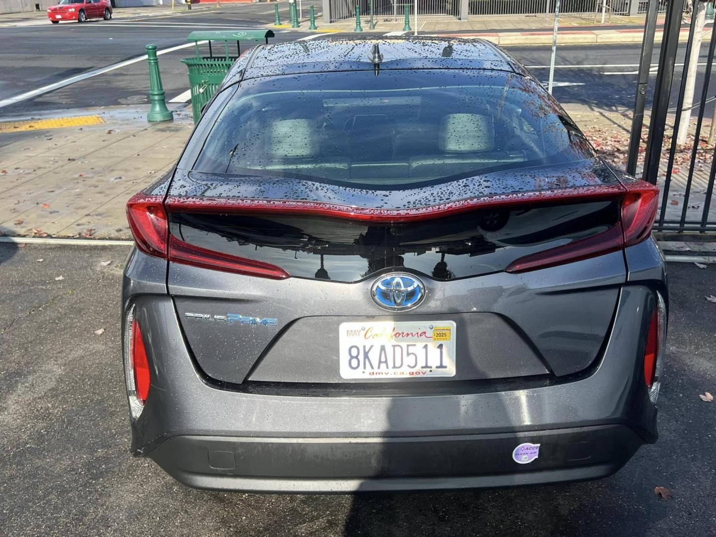 2019 DARK GRAY Toyota Prius Prime Premium (JTDKARFP8K3) with an 1.8L L4 DOHC 16V HYBRID engine, CVT transmission, located at 744 E Miner Ave, Stockton, CA, 95202, (209) 944-5770, 37.956863, -121.282082 - PLUS TAXES AND FEES - Photo#14