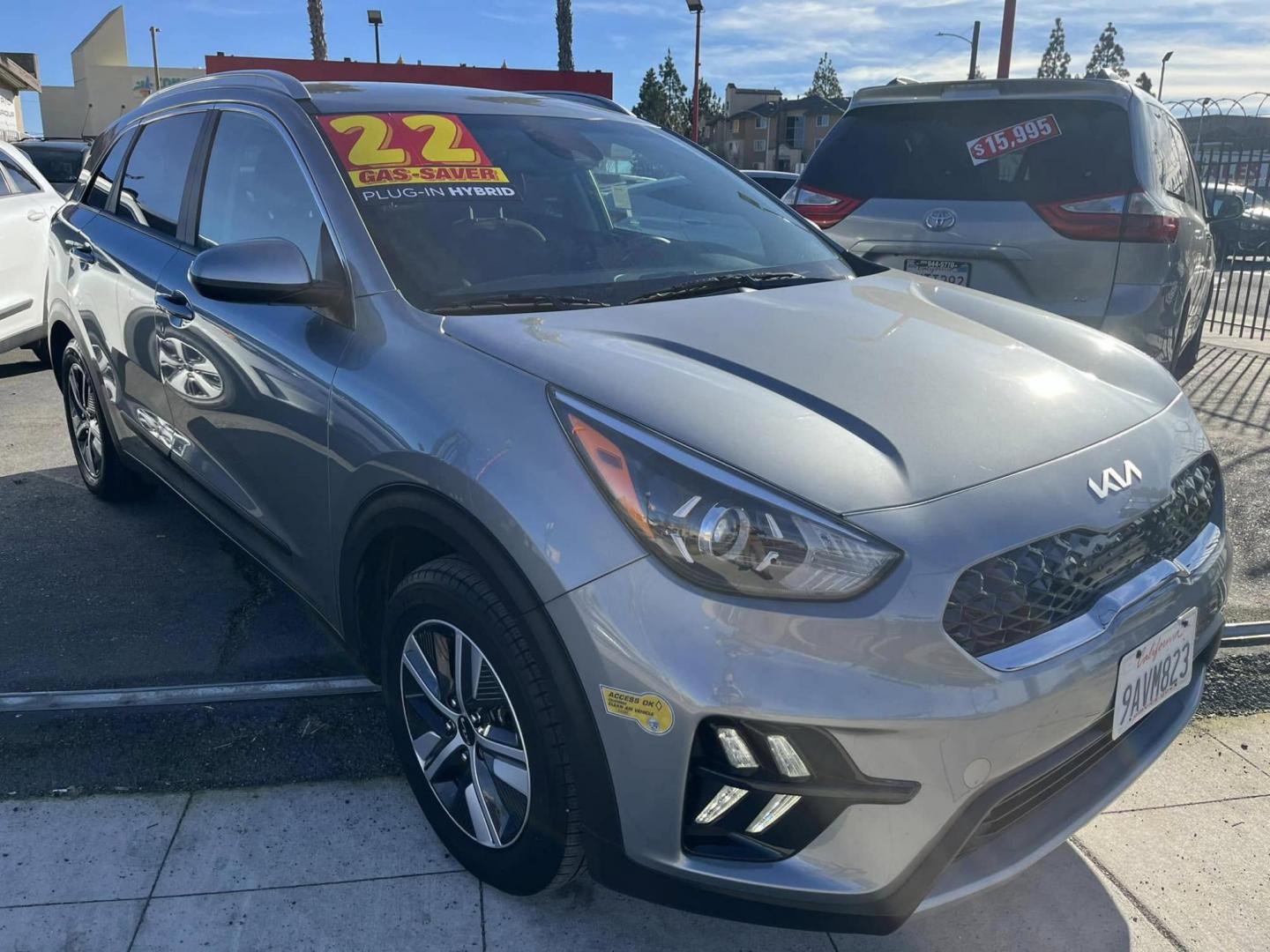 2022 DARK GRAY /GRAY Kia Niro Plug In Hybrid LXS (KNDCM3LD1N5) , 6A transmission, located at 744 E Miner Ave, Stockton, CA, 95202, (209) 944-5770, 37.956863, -121.282082 - Photo#1