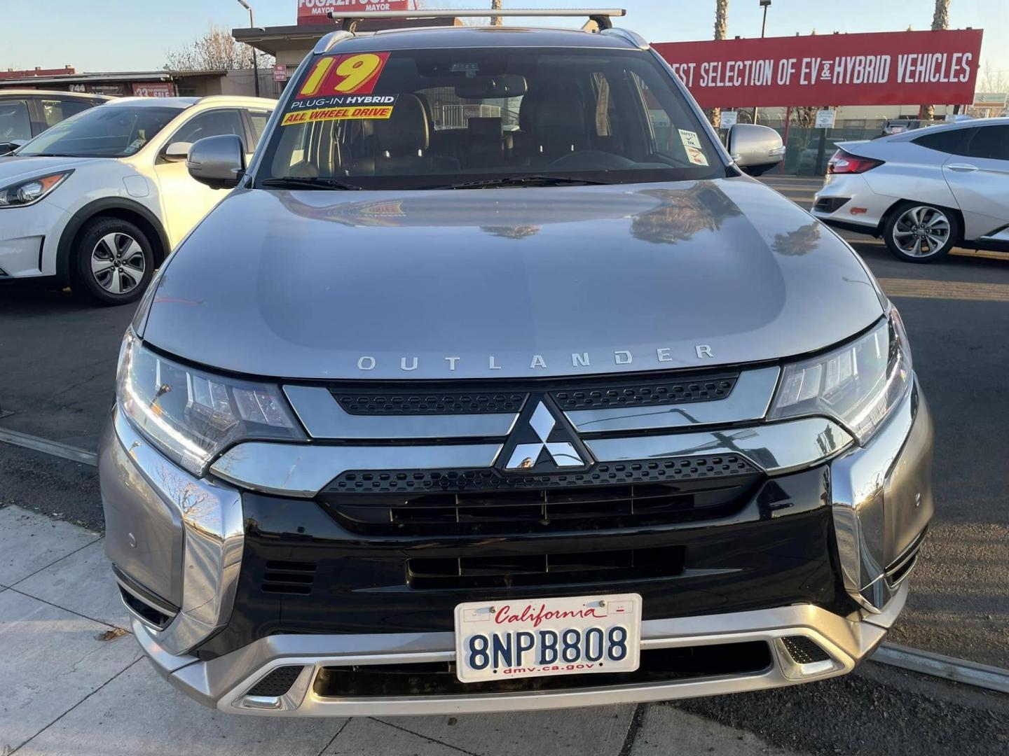 2019 DARK GRAY Mitsubishi Outlander PHEV GT (JA4J24A53KZ) with an 2.0L L4 DOHC 16V HYBRID engine, 1A transmission, located at 744 E Miner Ave, Stockton, CA, 95202, (209) 944-5770, 37.956863, -121.282082 - Photo#1